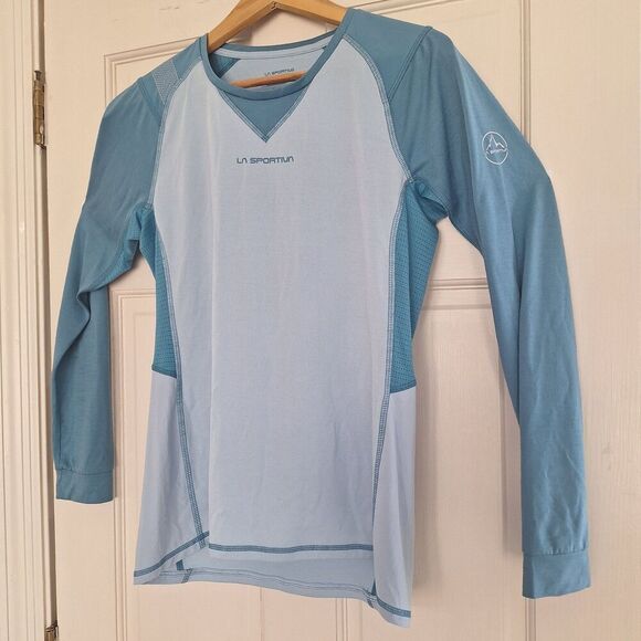 La Sportiva Beyond Long Sleeve Shirt Sweat Wicking Anti-Odor Base Layer S - Picture 12 of 15